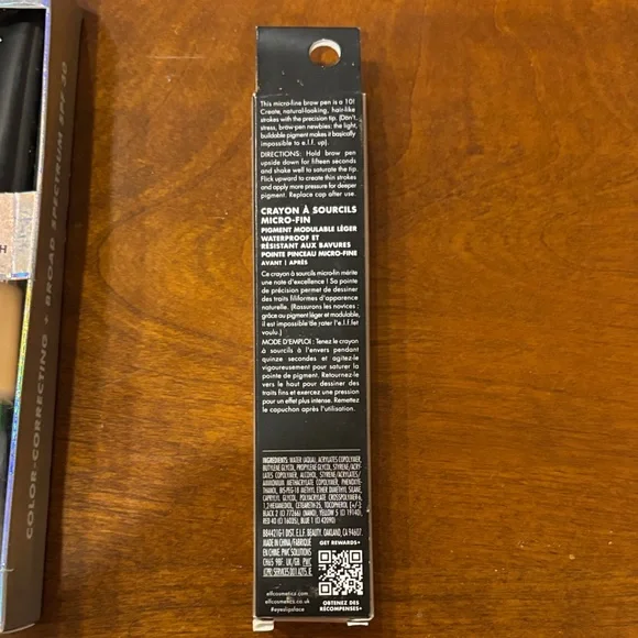 Makeup Revolution Skin Silk Foundation, E.L.F CC Cream & Brow Pen Lot of 3 - Picture 12 of 13